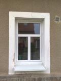 Jednokřídlé okno s falešnou příčkou - imitace třídílného okna